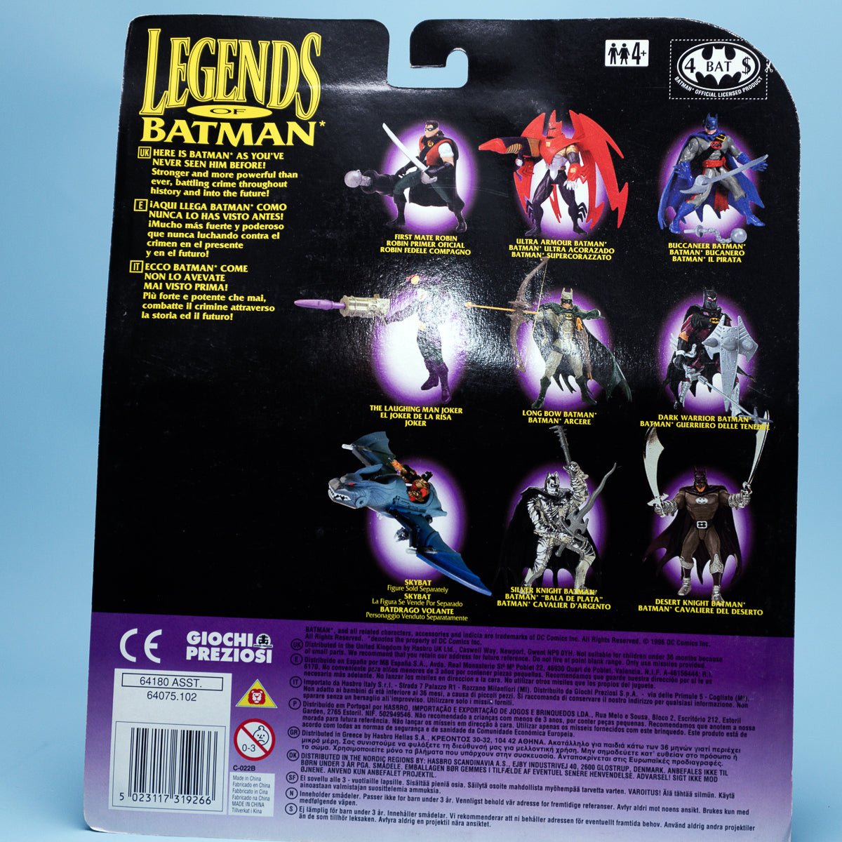 Kenner Legends of Batman EGYPTIAN BATMAN vs EGYPTIAN CATWOMAN 1996 DC Comics - DT Collectable Toys