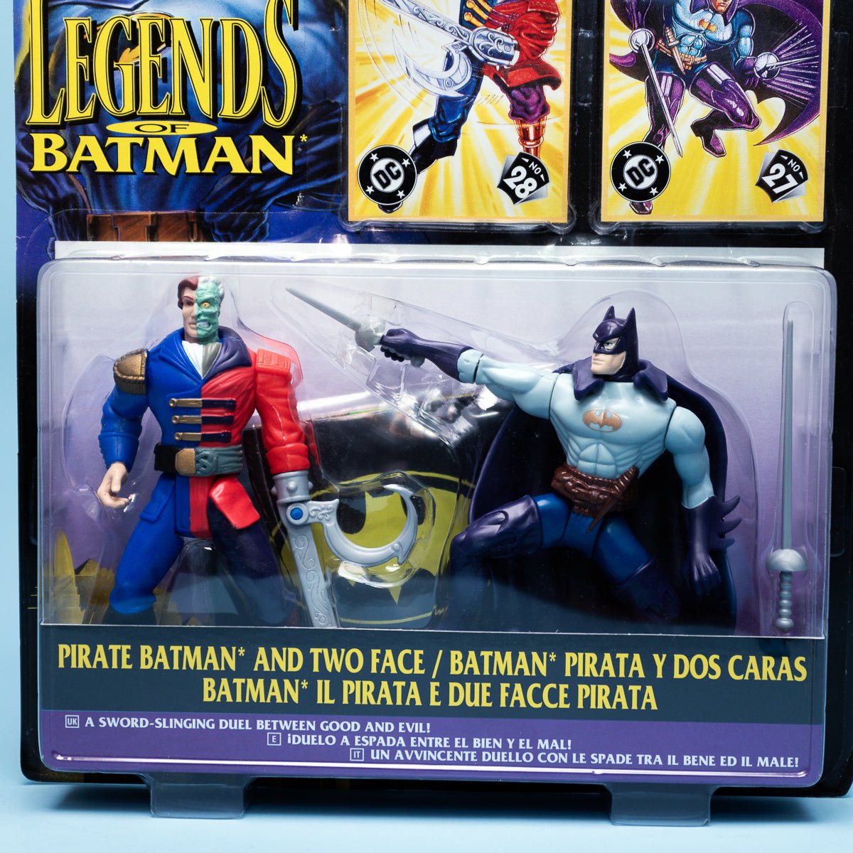 Kenner Legends of Batman PIRATE BATMAN vs PIRATE TWO - FACE 1996 DC Comics - DT Collectable Toys