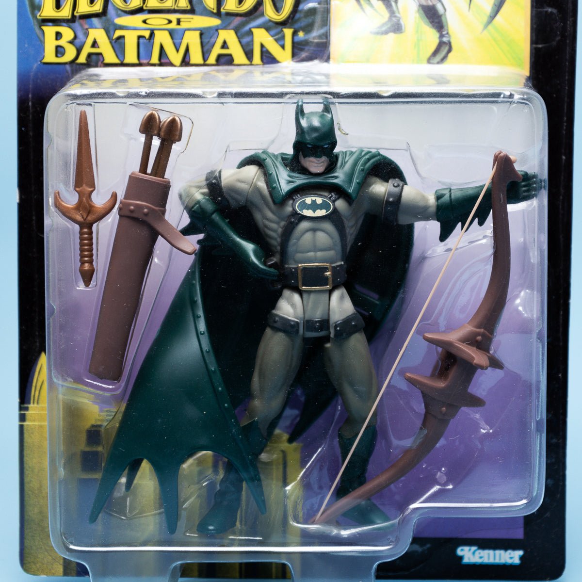 Kenner LONG BOW BATMAN Legends of Batman 1995 DC Comics MOC - DT Collectable Toys