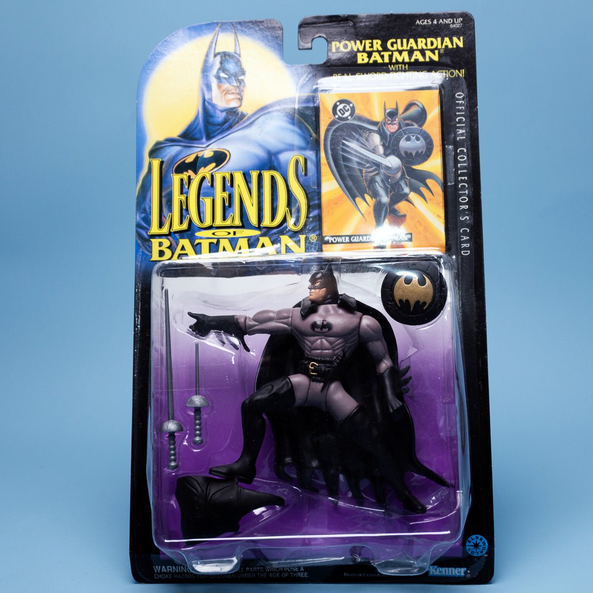 Kenner POWER GUARDIAN BATMAN Legends of Batman 1994 DC Comics MOC - DT Collectable Toys