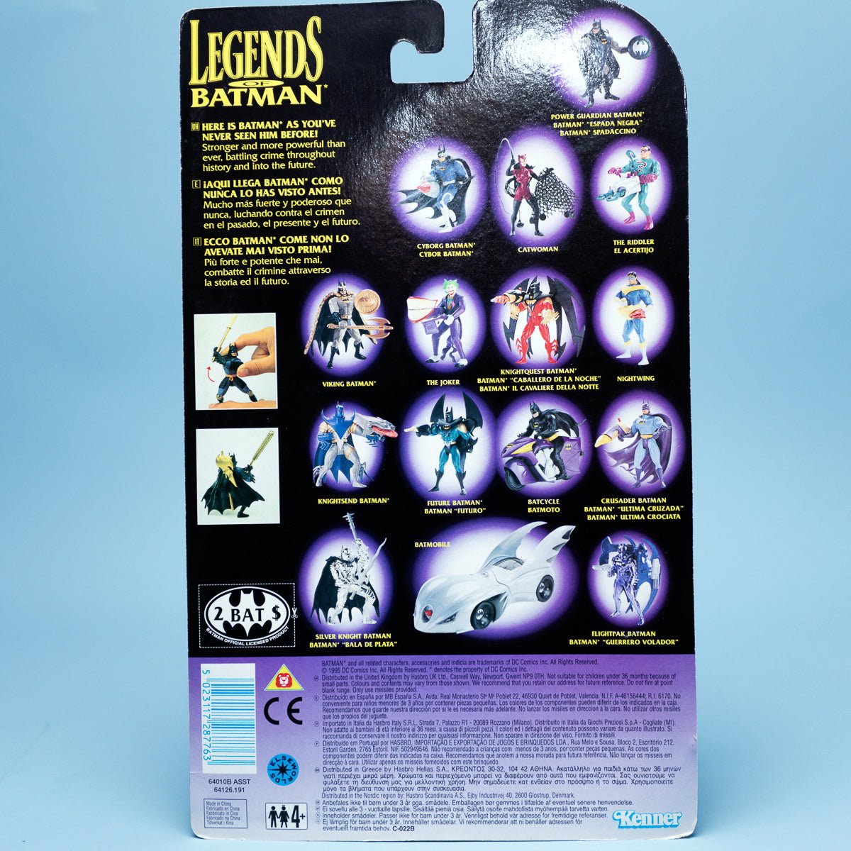 Kenner SAMURAI BATMAN Legends of Batman 1995 DC Comics MOC - DT Collectable Toys