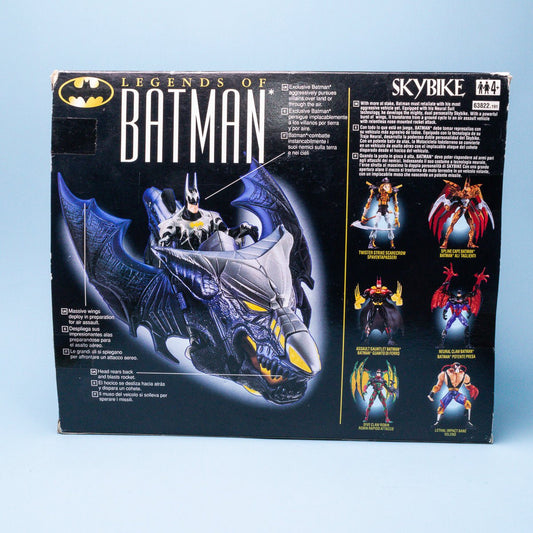 Kenner SKYBIKE WITH EXCLUSIVE BATMAN FIGURE Legends of Batman 1996 DC Comics MIBAction Figure Picture 3