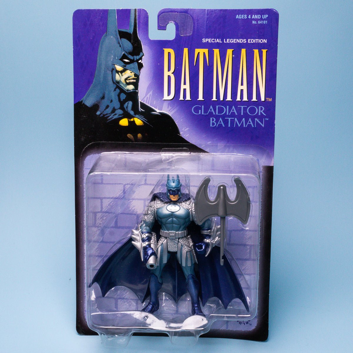 Kenner Special Edition GLADIATOR BATMAN 1997 Legends of Batman Warner Bros Excl. - DT Collectable Toys