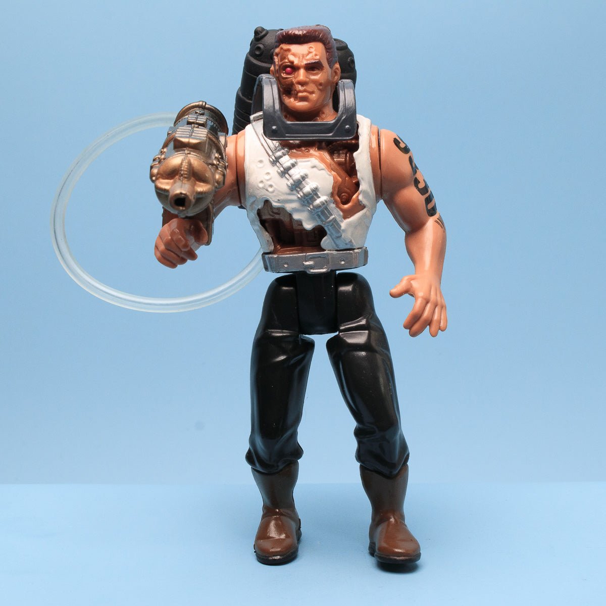 Kenner Terminator 2 T2 Hot - Blast Terminator Excellent 1992 Action Figure - DT Collectable Toys