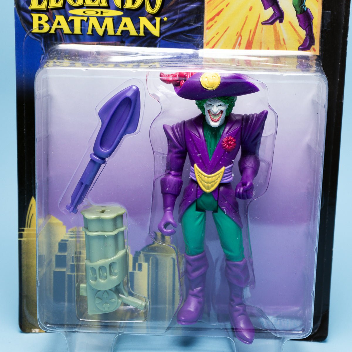 Kenner THE LAUGHING MAN JOKER Legends of Batman 1996 DC Comics MOC - DT Collectable Toys
