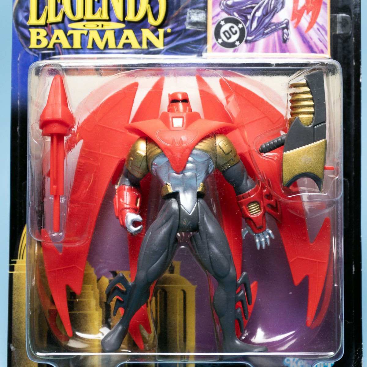 Kenner ULTRA ARMOUR BATMAN Legends of Batman 1996 DC Comics MOC - DT Collectable Toys
