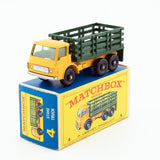 Lesney Matchbox Series No 4d Dodge Stake Truck BPW NMIB 1/64 Scale Vintage 1967 - DT Collectable Toys