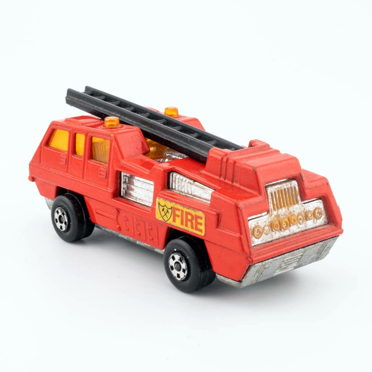 Lesney Matchbox Superfast 22c BLAZE BUSTER BLACK LADDER Vintage Diecast Model - DT Collectable Toys