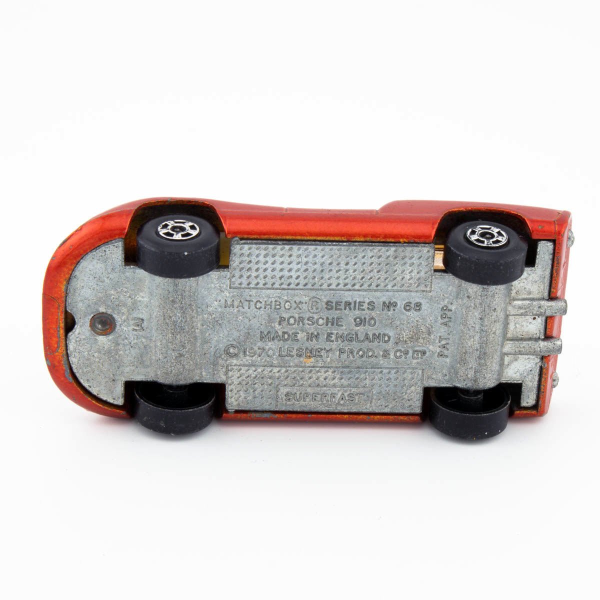 Lesney Matchbox Superfast No 68 PORSCHE 910, Excellent - DT Collectable Toys