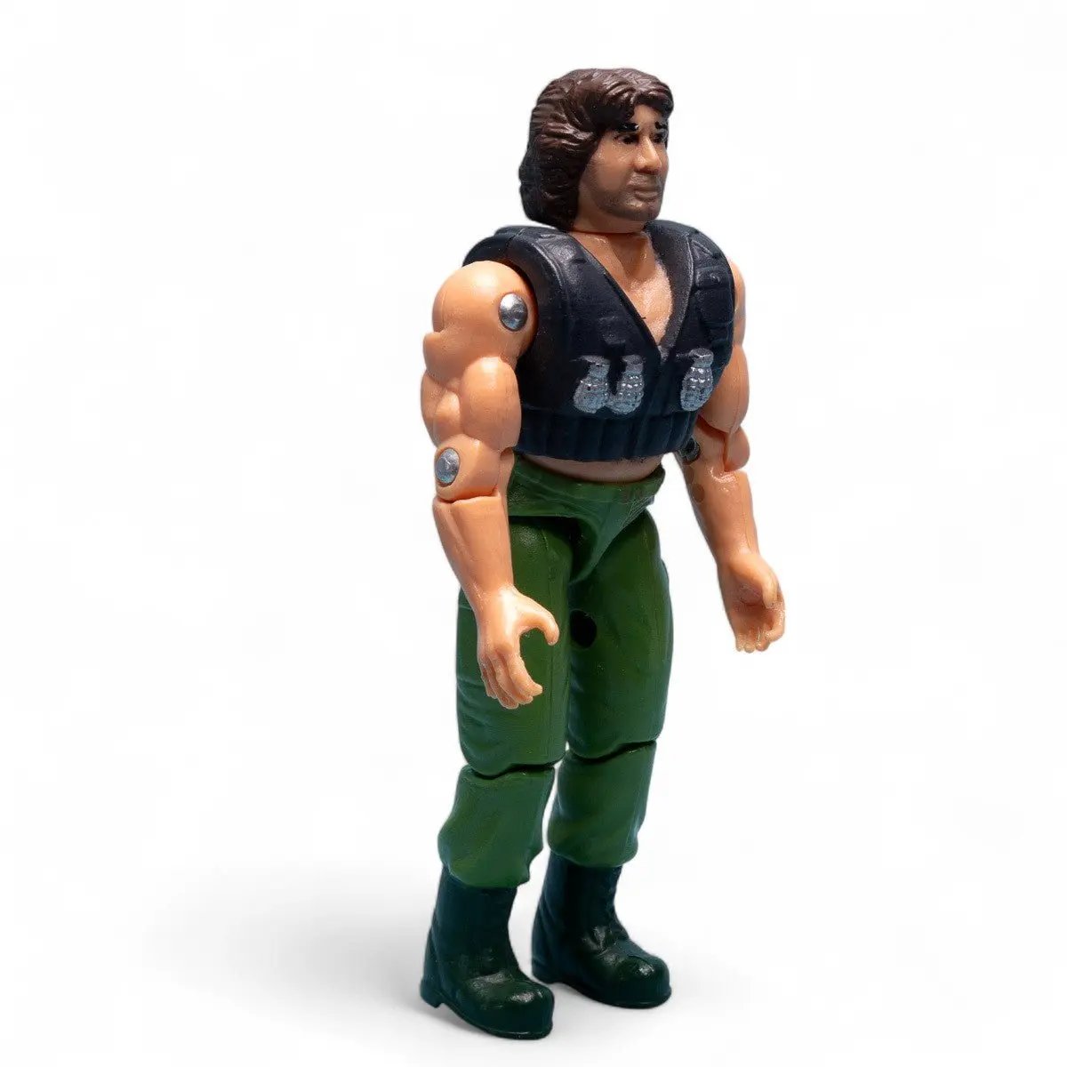 Marchon 1985 M - Force Powerized 2 Military Muscle Rambo KO Action Figure Action Figure Picture 5