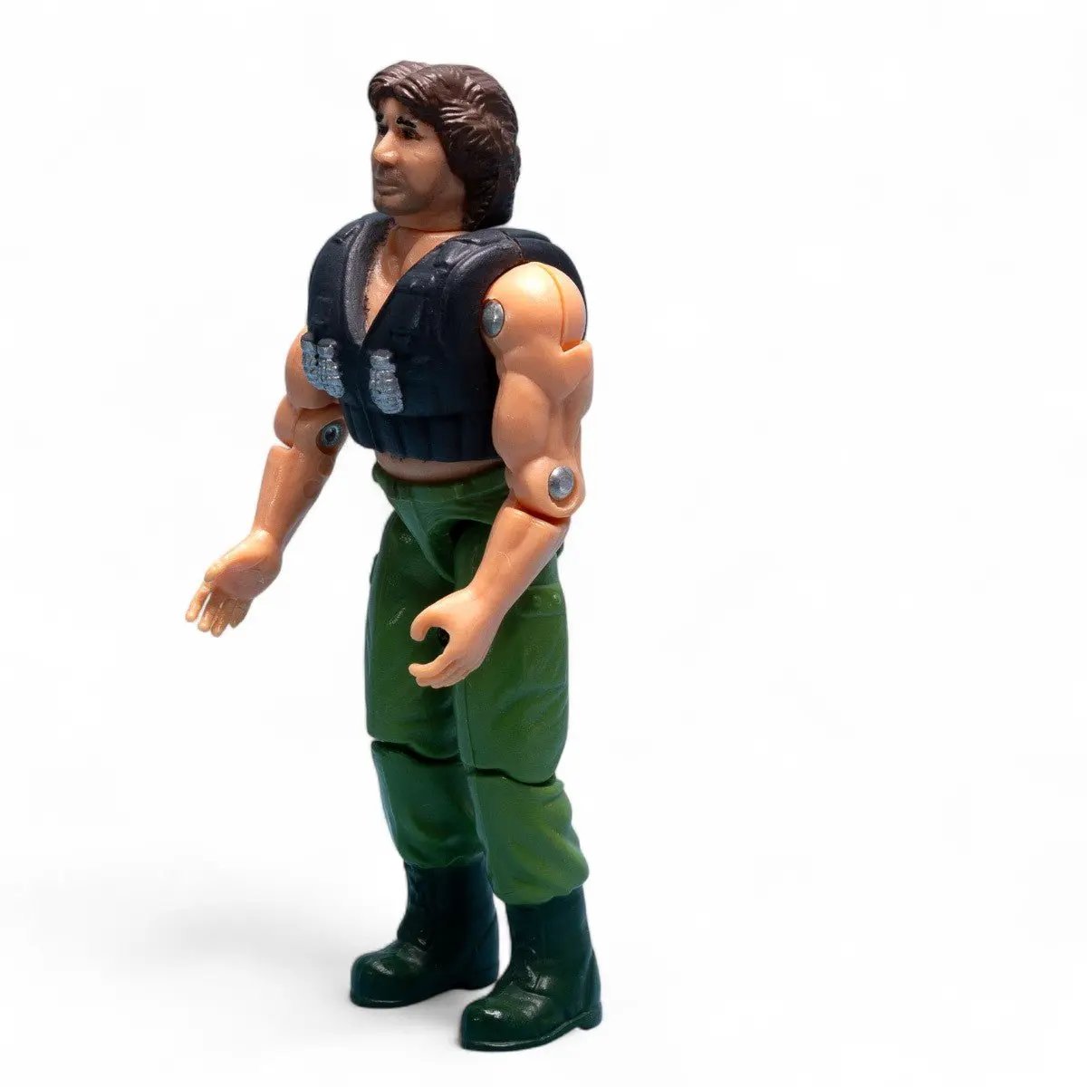 Marchon 1985 M - Force Powerized 2 Military Muscle Rambo KO Action Figure Action Figure Picture 2