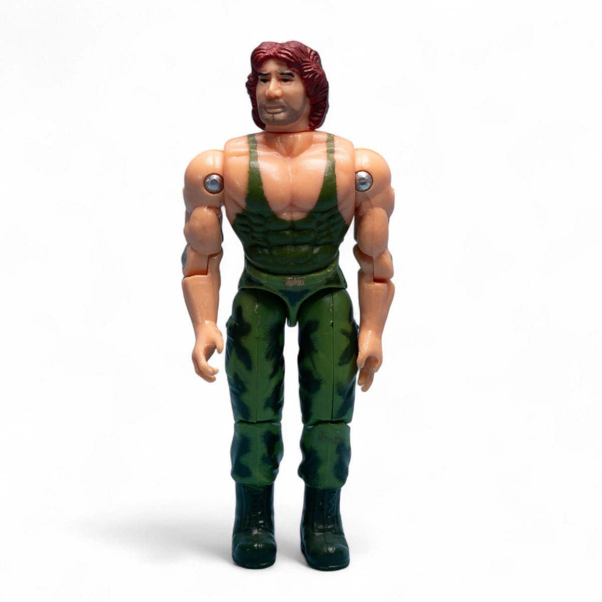 Marchon 1985 M - Force Powerized 3 Military Muscle Rambo KO Action Figure