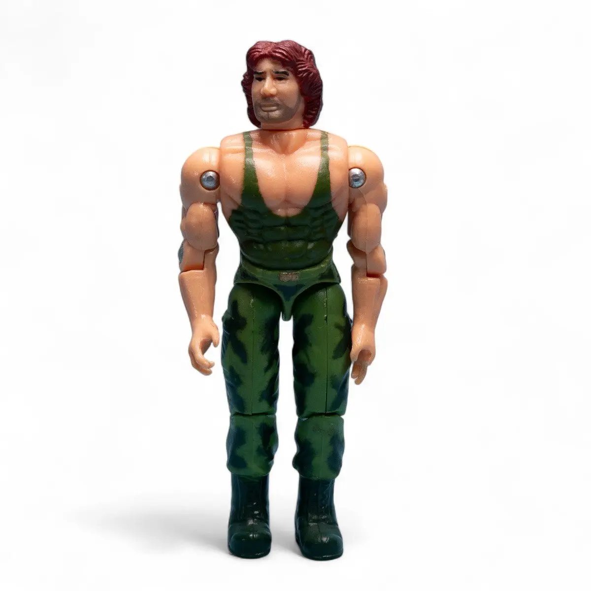 Marchon 1985 M - Force Powerized 3 Military Muscle Rambo KO Action Figure Action Figure Picture 1