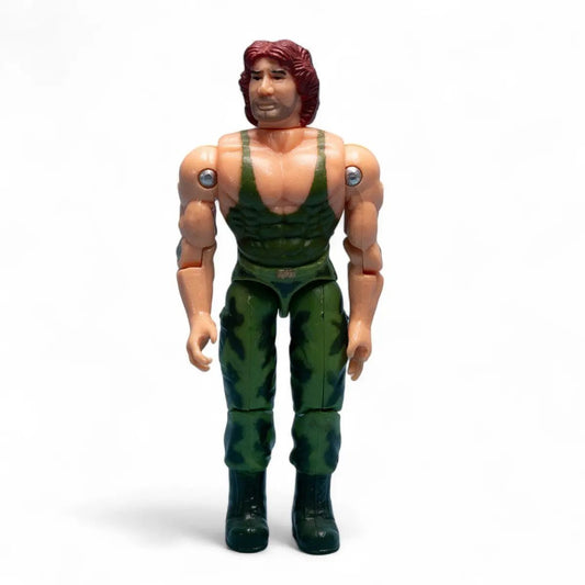 Marchon 1985 M - Force Powerized 3 Military Muscle Rambo KO Action Figure Action Figure Picture 1