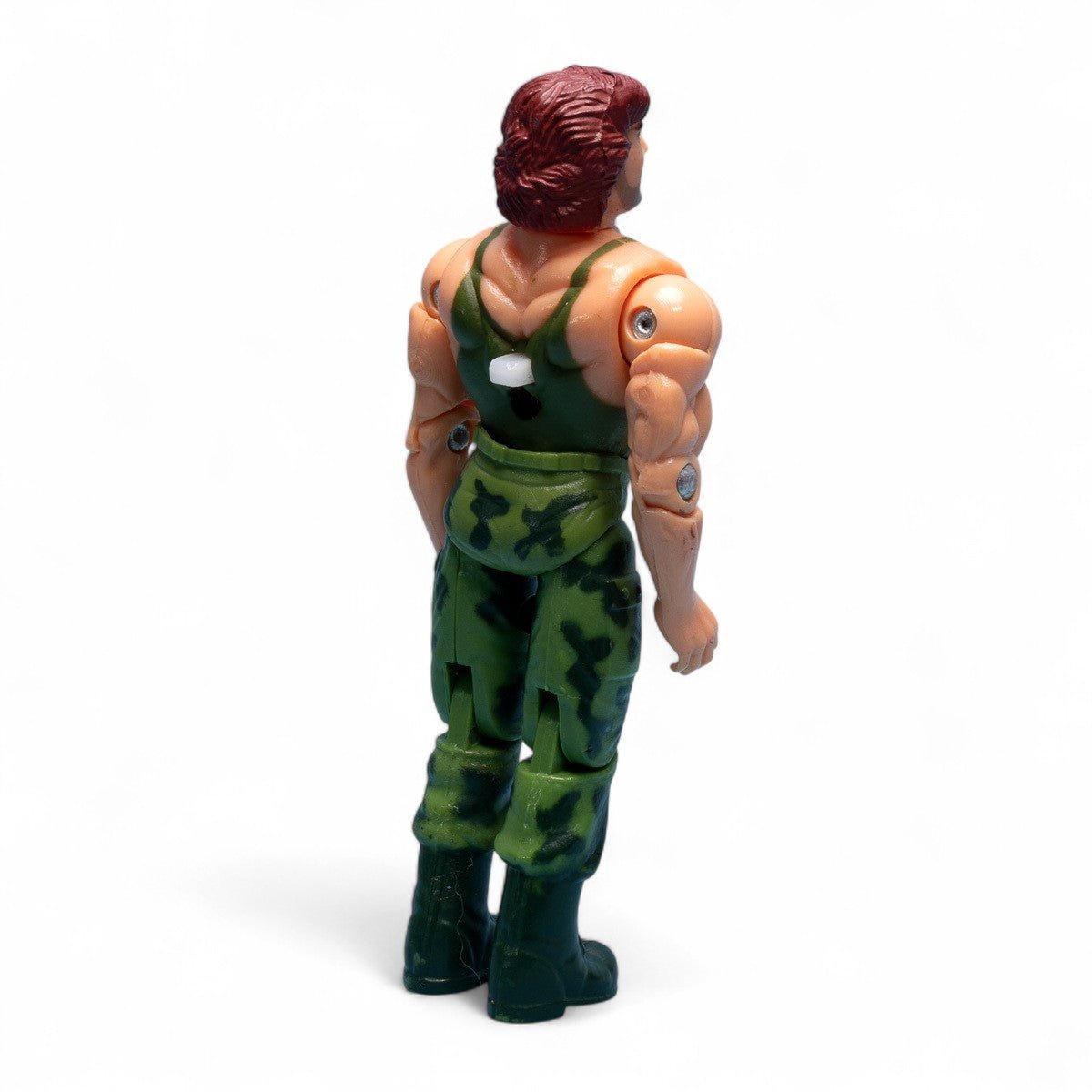 Marchon 1985 M - Force Powerized 3 Military Muscle Rambo KO Action Figure