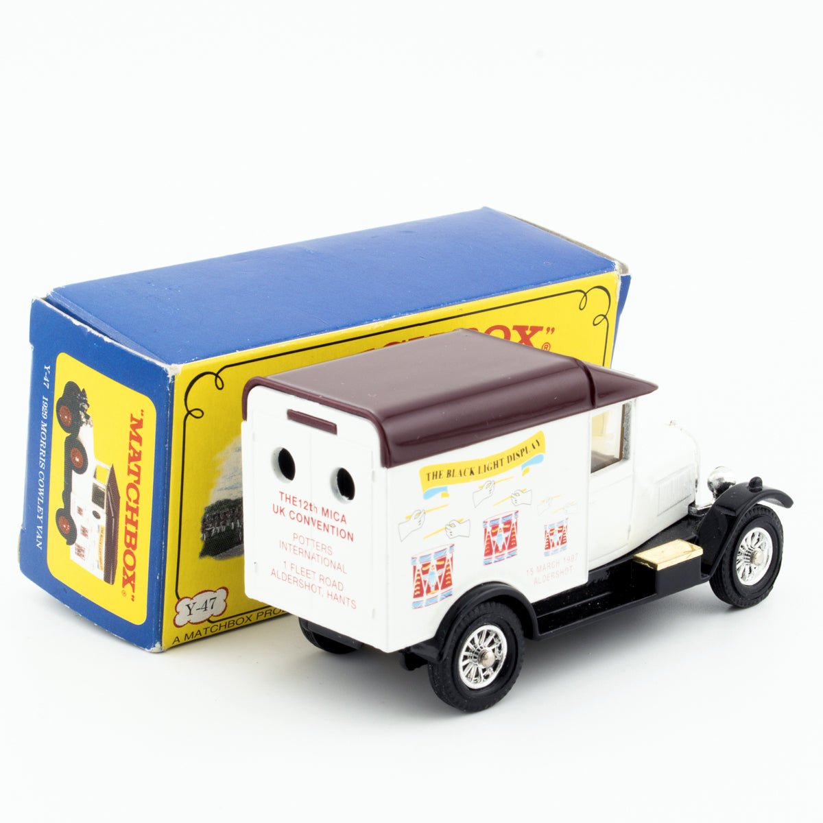 Matchbox Y47 Morris Cowley Van Code 2 Models of Yesteryear 12th MICA Convention - DT Collectable Toys