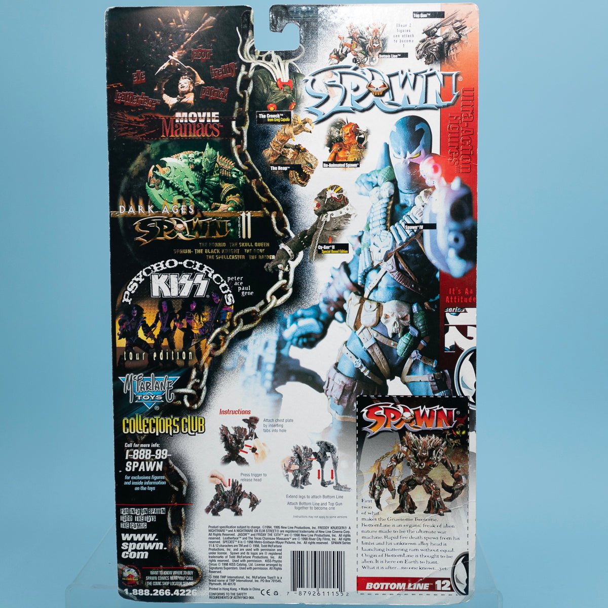 McFarlane Toys BOTTOM LINE Spawn Series 12 Ultra - Action Figure MOC - DT Collectable Toys