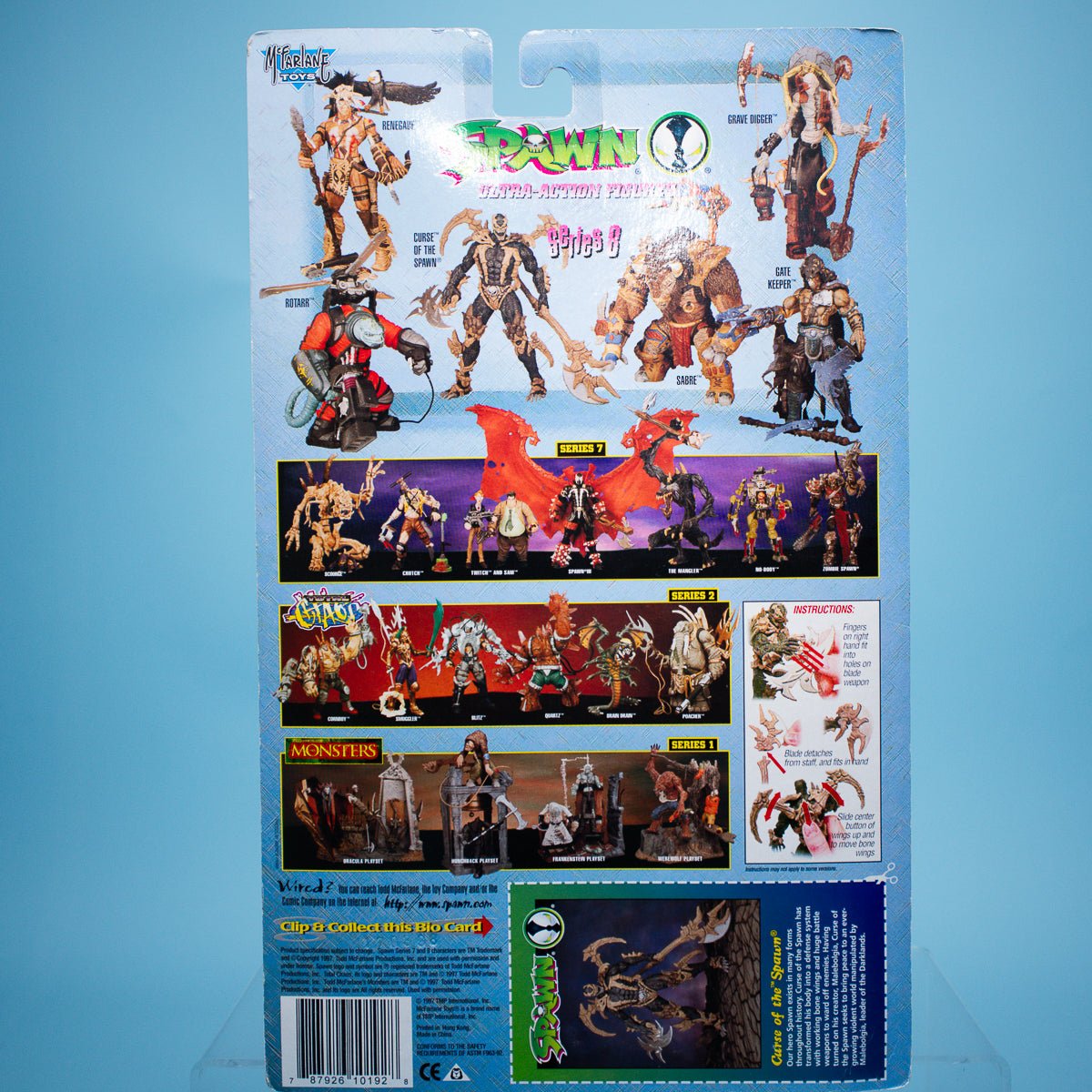 McFarlane Toys CURSE OF THE SPAWN Spawn Series 8 Ultra - Action Figure MOC - DT Collectable Toys