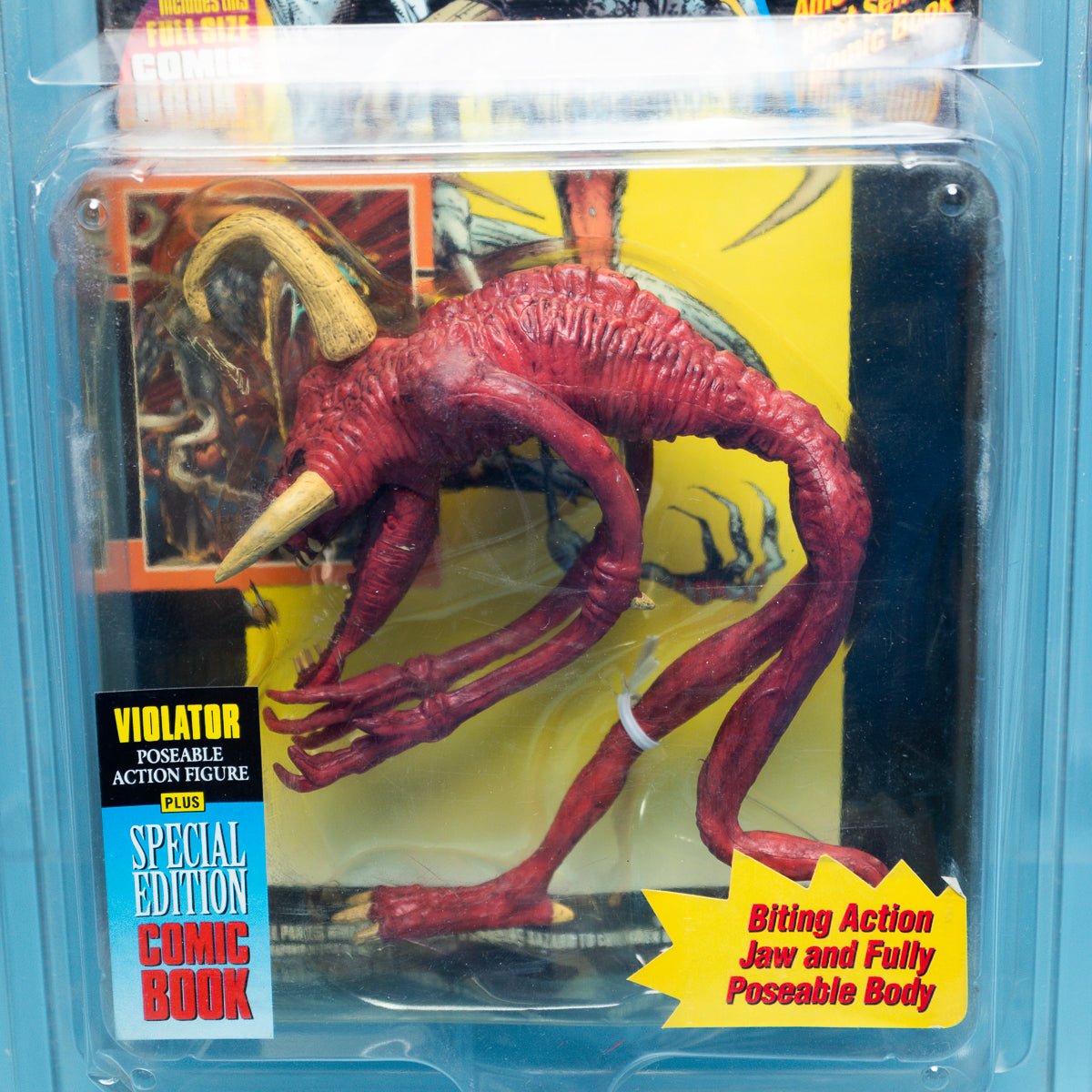 McFarlane Toys Red VIOLATOR Special Edition CD Rom Spawn Series 1 Action Figure - DT Collectable Toys