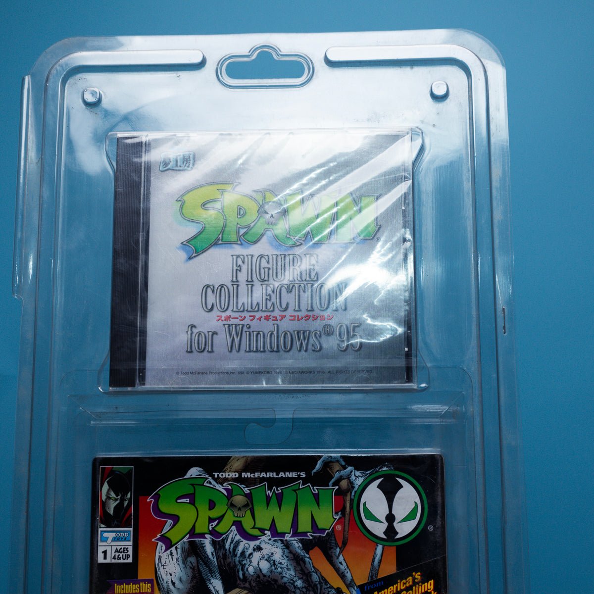 McFarlane Toys Red VIOLATOR Special Edition CD Rom Spawn Series 1 Action Figure - DT Collectable Toys