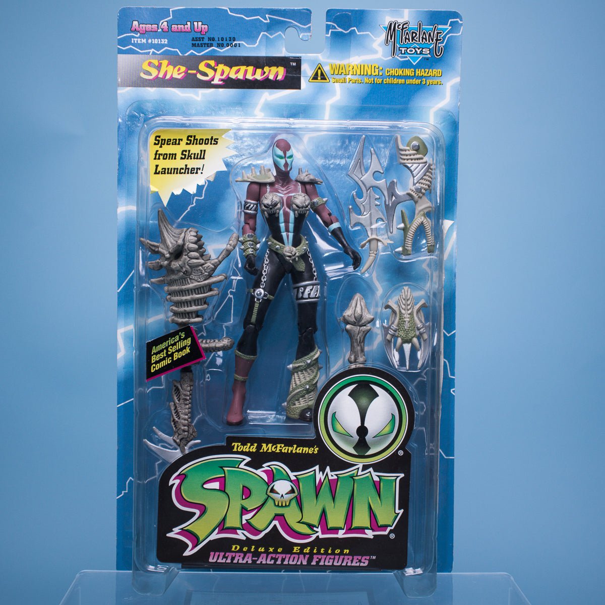 McFarlane Toys SHE - SPAWN Spawn Series 4 Deluxe Edition Ultra - Action Figure MOC - DT Collectable Toys