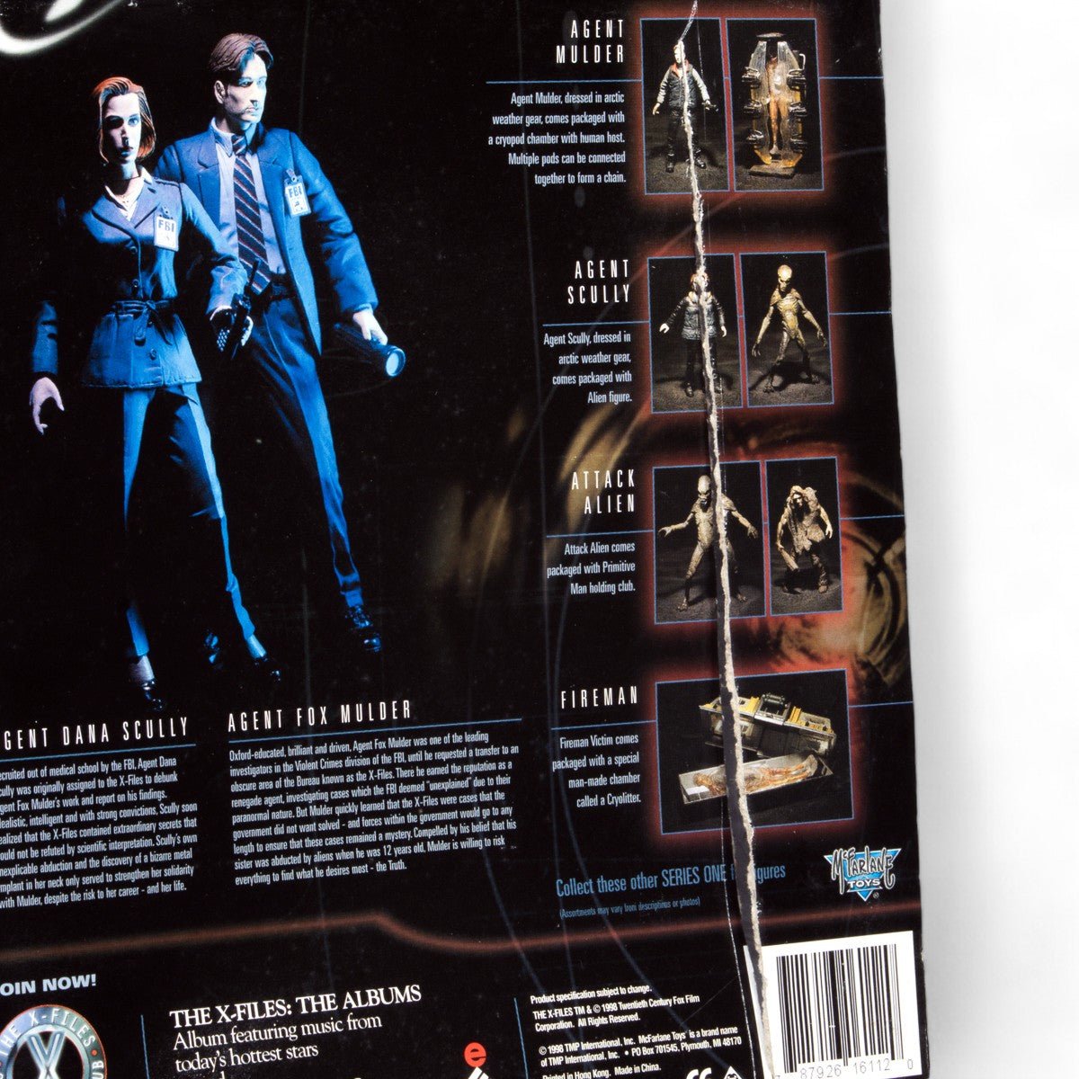 McFarlane Toys X - Files DANA SKULLY & Alien Fight the Future Series 1 Figure Pk