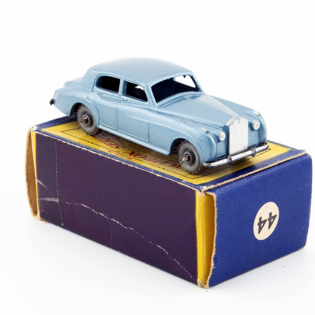 Moko Lesney Matchbox No 44a Rolls Royce Silver Cloud 1958 Vintage MIB Diecast - DT Collectable Toys