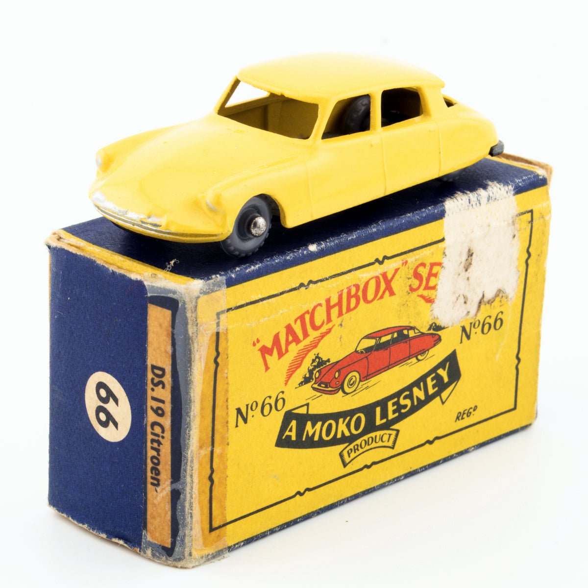 Moko Lesney Matchbox No 66a Citroen DS19 1959 Vintage MIB Diecast - DT Collectable Toys
