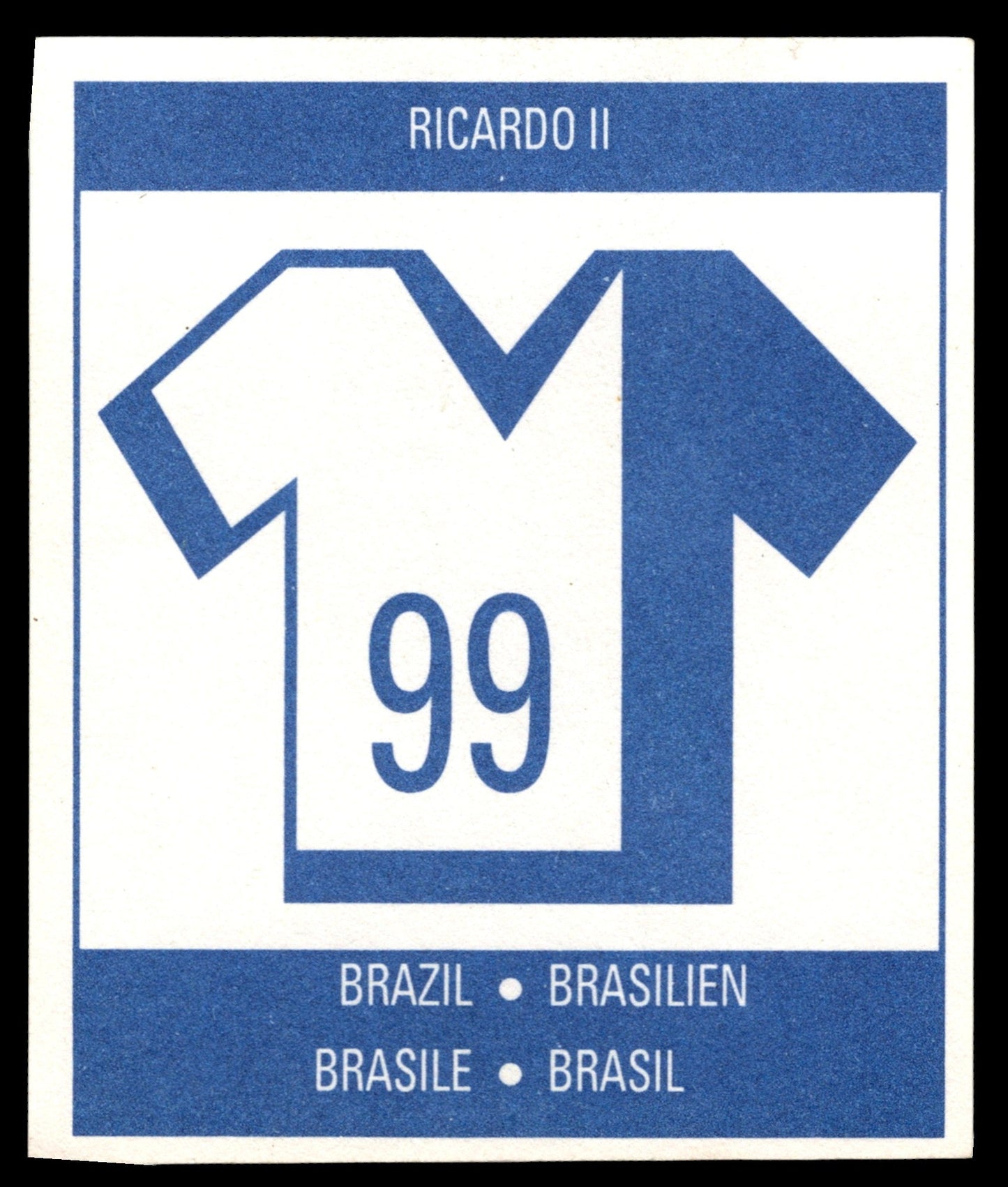 Orbis Publications FIFA ITALIA 90 World Cup Select Stickers from No. 1 - 99