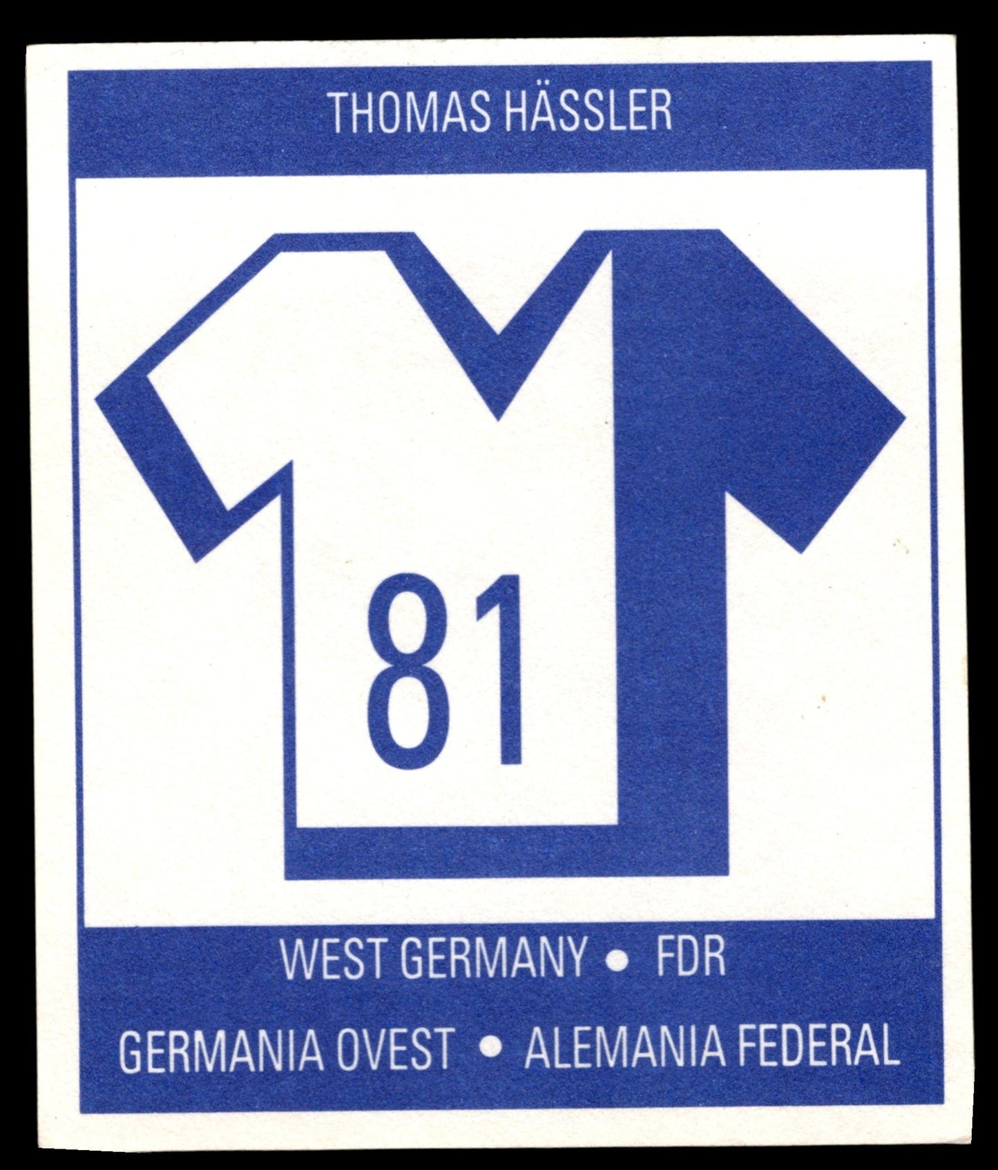 Orbis Publications FIFA ITALIA 90 World Cup Select Stickers from No. 1 - 99