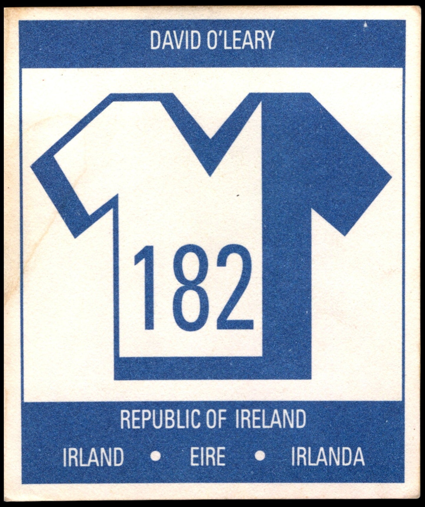 Orbis Publications FIFA ITALIA 90 World Cup Select Stickers from No. 100 - 199