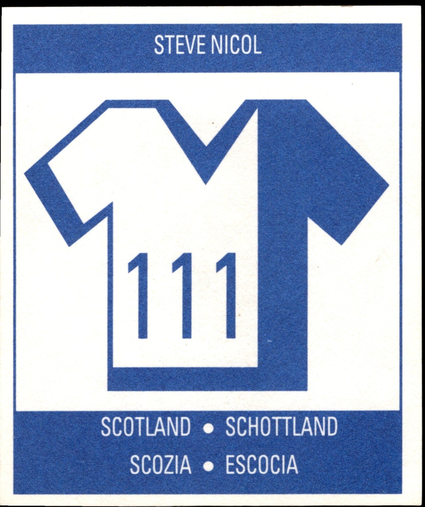 Orbis Publications FIFA ITALIA 90 World Cup Select Stickers from No. 100 - 199