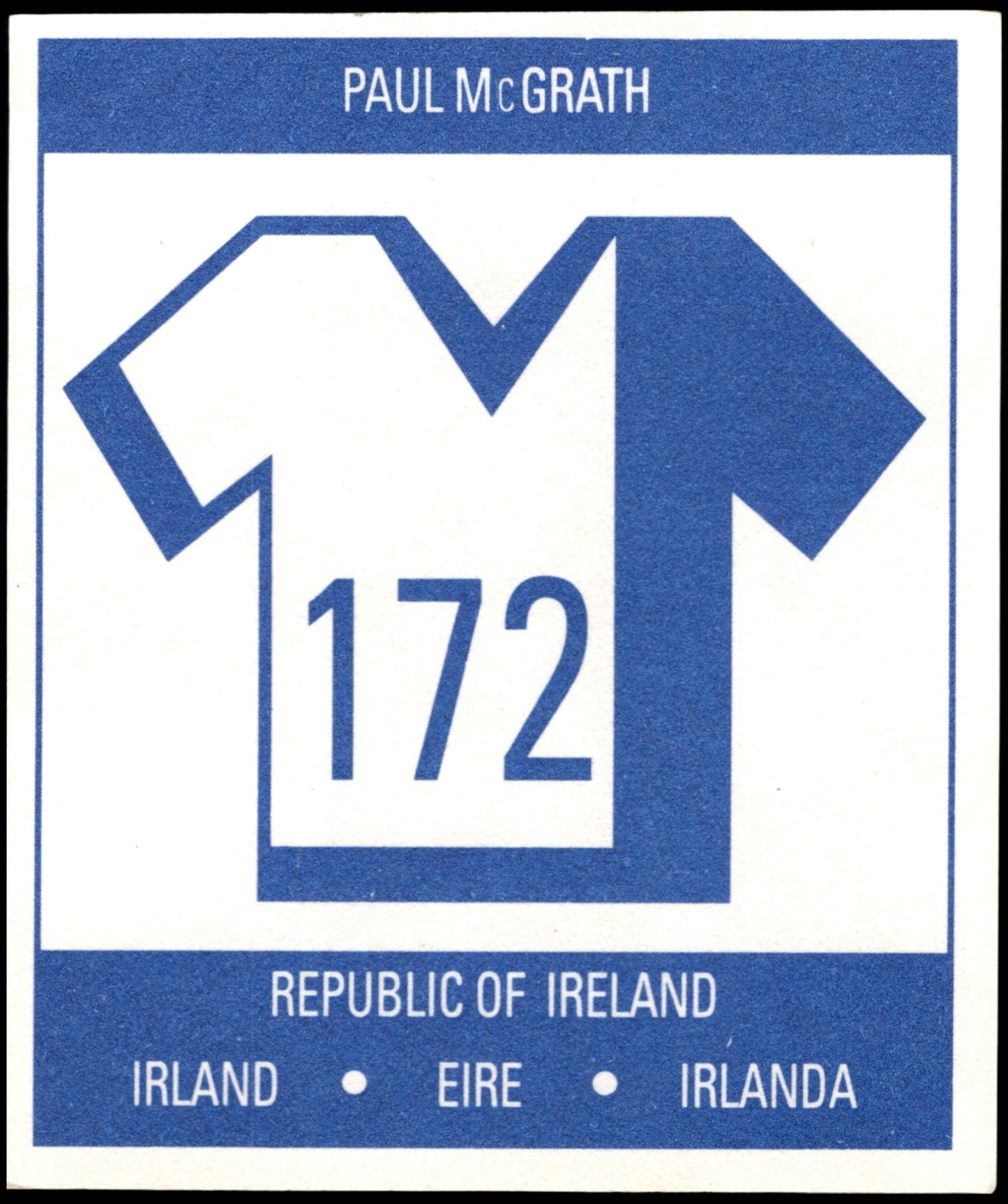 Orbis Publications FIFA ITALIA 90 World Cup Select Stickers from No. 100 - 199
