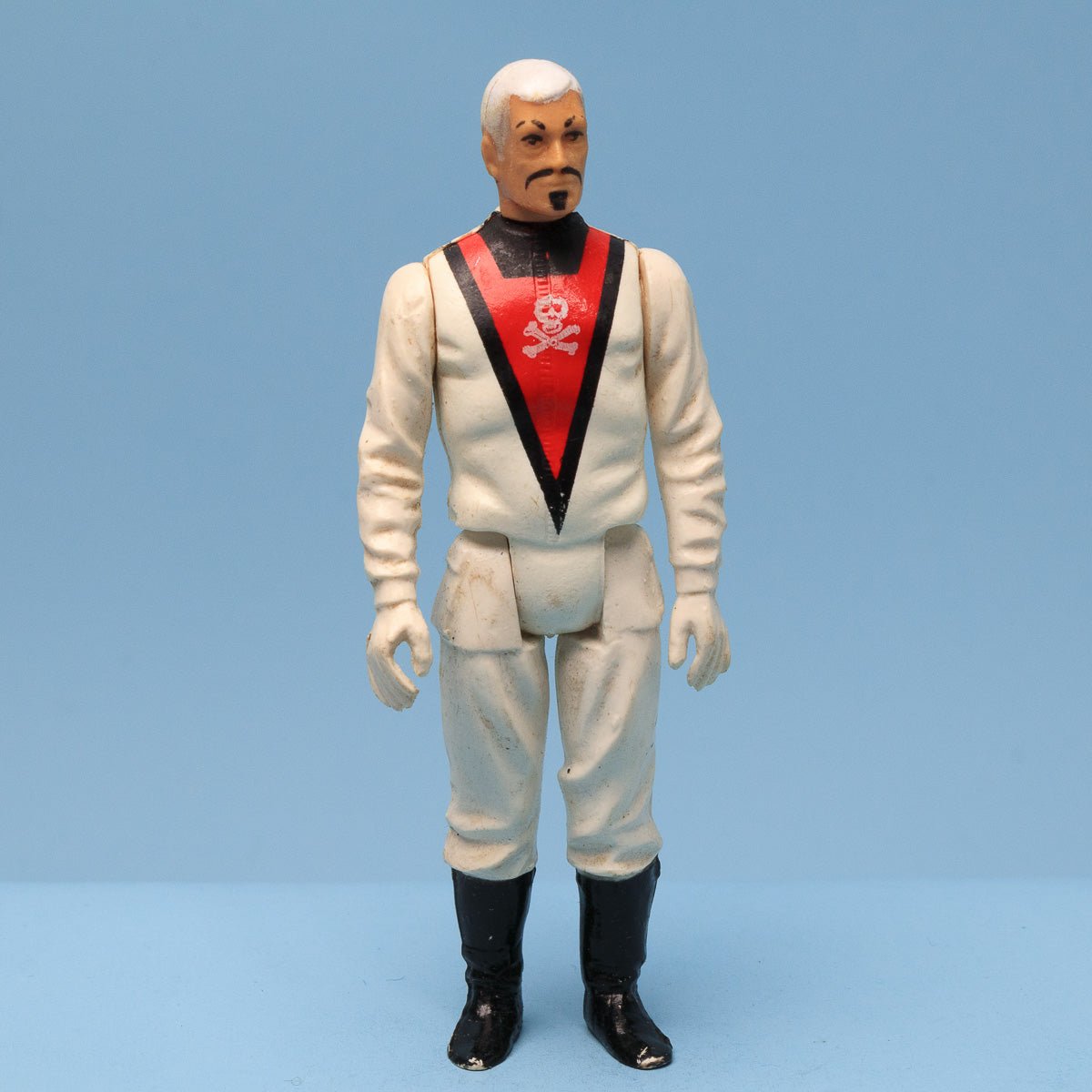 Palitoy Action Force Red Shadows Baron Ironblood Good 1983 Vintage Figure - DT Collectable Toys