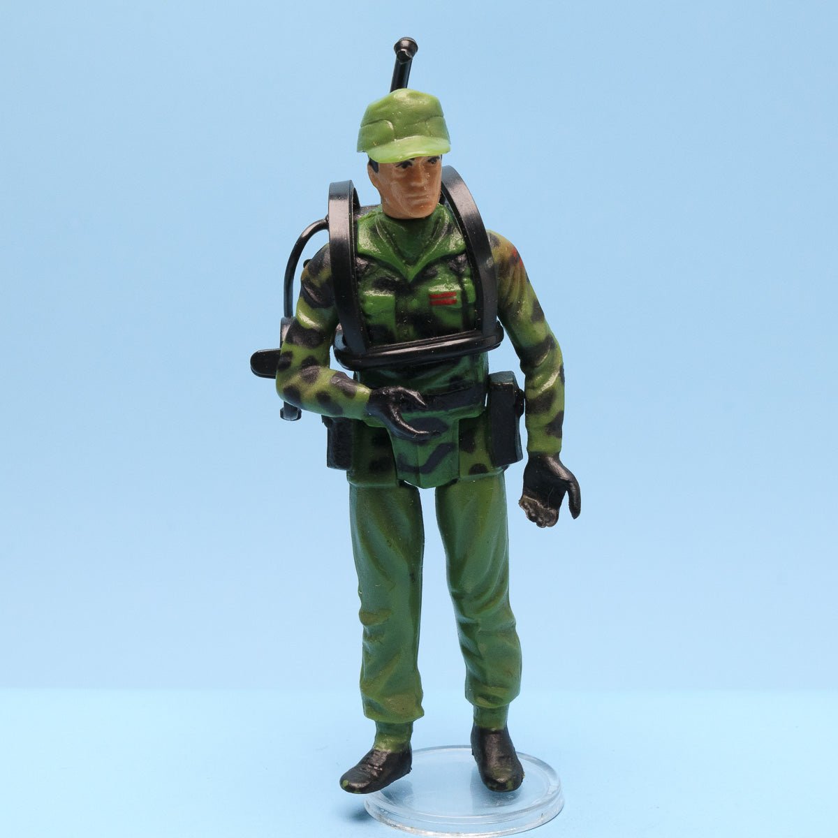Palitoy Action Force Z Force Radio Operator Excellent 1983 Vintage Action Figure - DT Collectable Toys