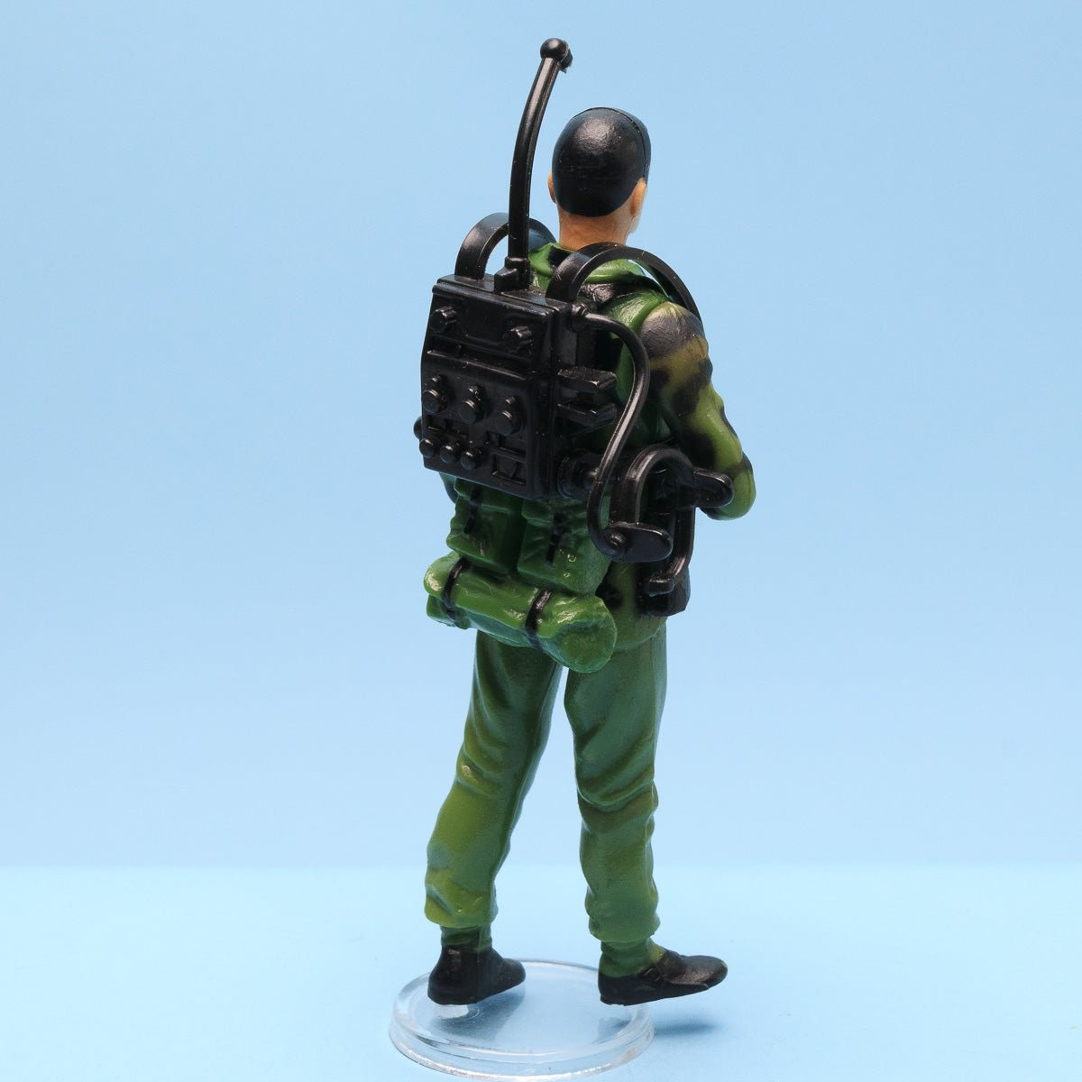 Palitoy Action Force Z Force Radio Operator Excellent 1983 Vintage Action Figure - DT Collectable Toys