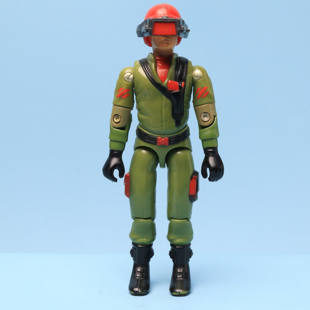 Palitoy Action Force Z Force Tank Commander Steeler Near Mint 1983 Action Figure - DT Collectable Toys