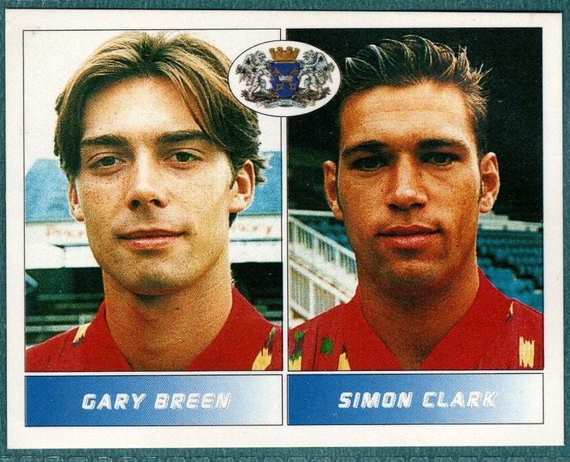 Panini Sticker Breen / Clark Peterborough United No.486