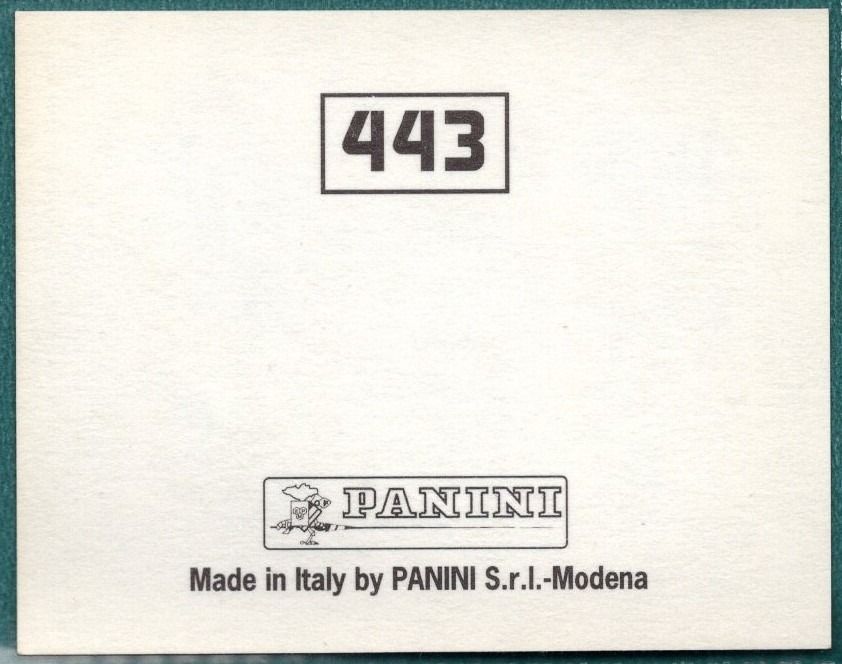 Panini Sticker Chester City Kits No.443