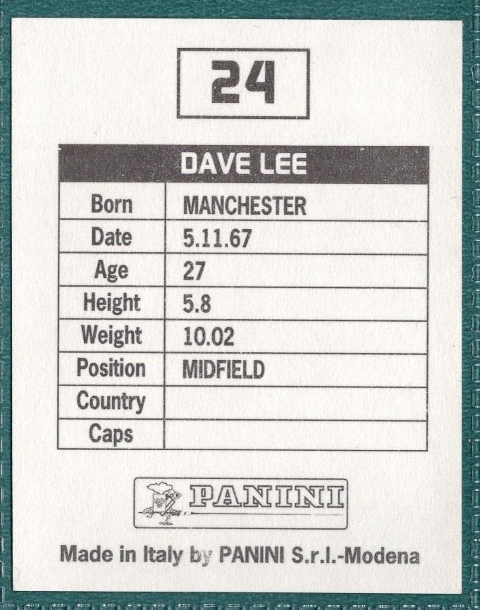 Dave Lee Bolton Wanderers