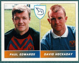 Panini Sticker Edwards / Hockaday Shrewsbury Town No.508