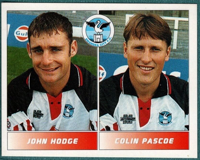 Panini Sticker Hodge / Pascoe Swansea City No.529