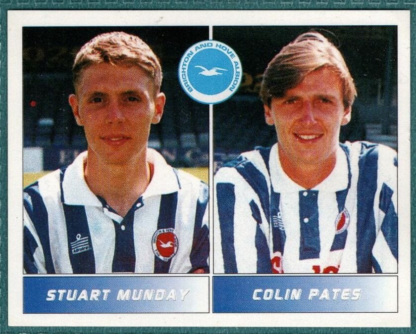 Panini Sticker Munday / Pates Brighton No.407