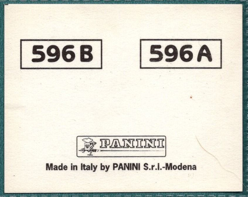 Panini Sticker Walsall / Wigan Athletic Badge Foil No.596 - Football League 95 Picture 2