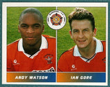 Panini Sticker Watson / Gore Blackpool No.375