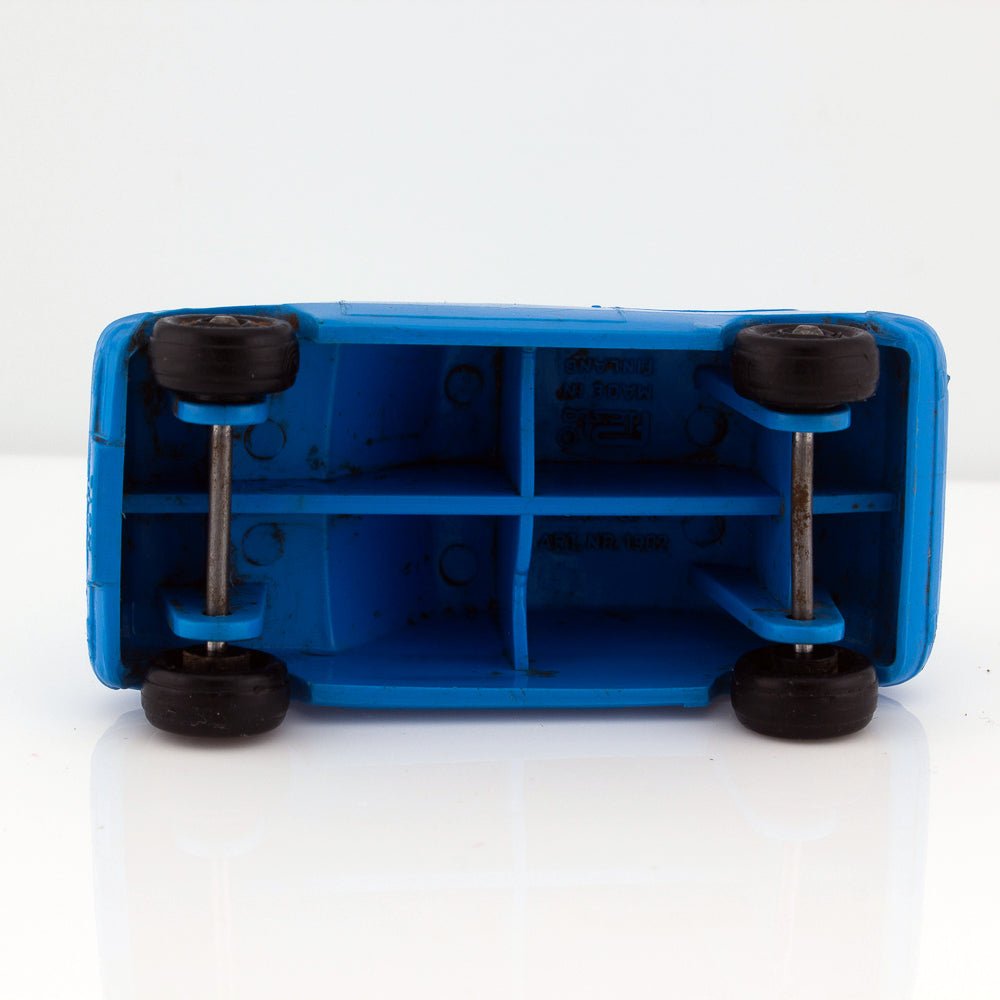 Plasto No 1902 Renault 5 TL Vintage Blue Vinyl Plastic Model Made in Finland