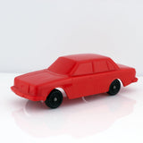 Plasto No 1904 Volvo 244 DL Vintage Red Vinyl Plastic Model Made in Finland