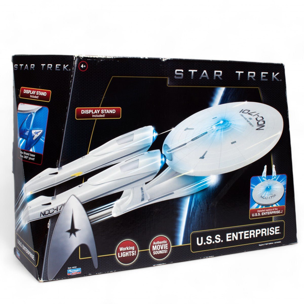 PLAYMATES 2009 STAR TREK MOVIE U.S.S. ENTERPRISE SEALED ALL ORIGINAL - DT Collectable Toys