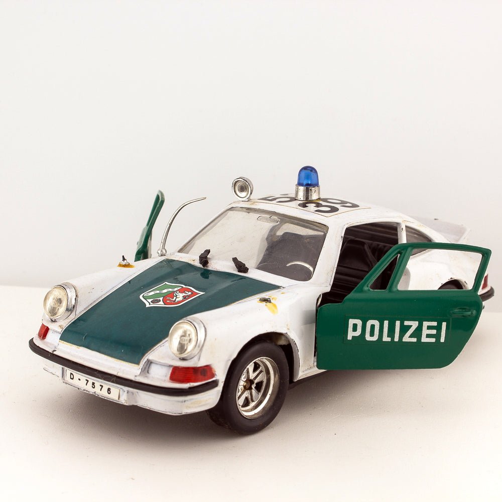 Polistil S22 Porsche 911 Carrera Polizei Police Car, 1:25 Scale, Good Condition