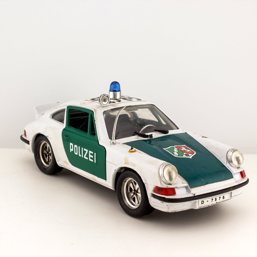 Polistil S22 Porsche 911 Carrera Polizei Police Car, 1:25 Scale, Good Condition